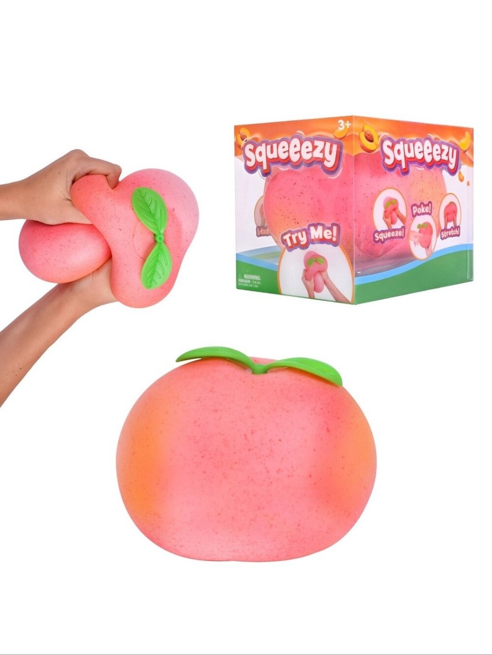 Squeezy Peach Giant Squishy Toy